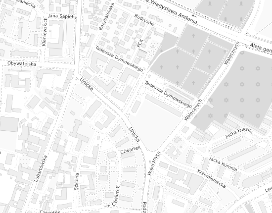 Mapa z adresem organizacji