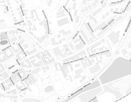 Mapa z adresem organizacji