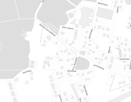 Mapa z adresem organizacji