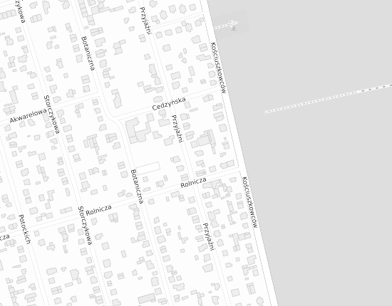 Mapa z adresem organizacji