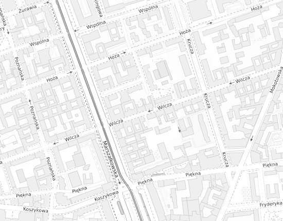 Mapa z adresem organizacji
