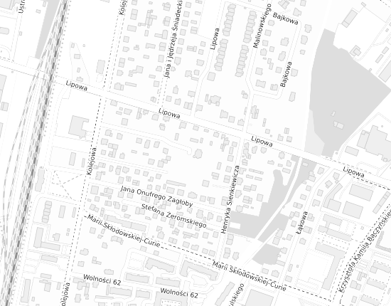 Mapa z adresem organizacji