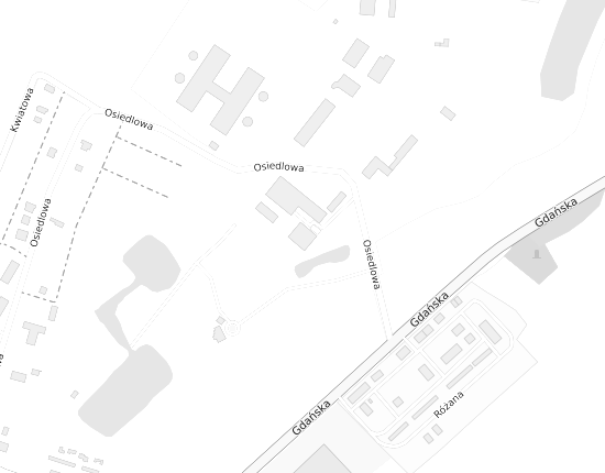 Mapa z adresem organizacji