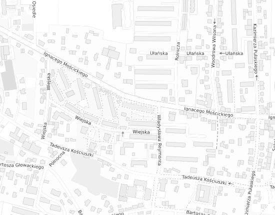 Mapa z adresem organizacji