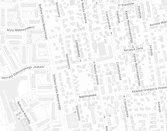 Mapa z adresem organizacji