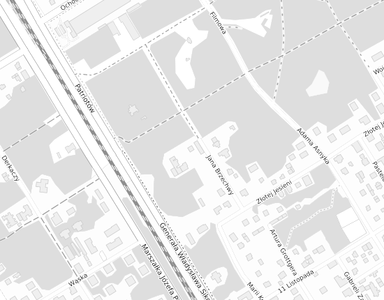 Mapa z adresem organizacji
