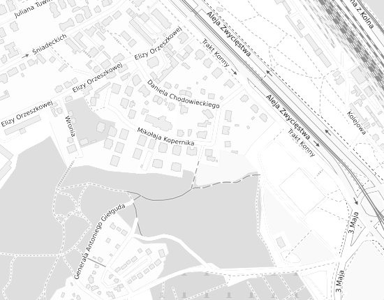 Mapa z adresem organizacji