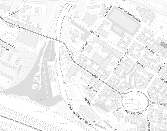 Mapa z adresem organizacji