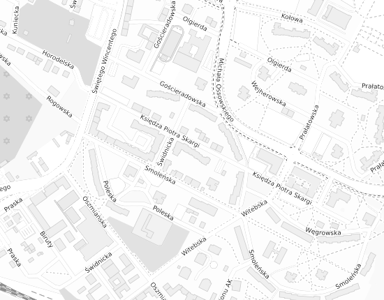 Mapa z adresem organizacji