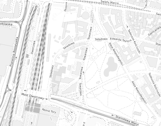 Mapa z adresem organizacji