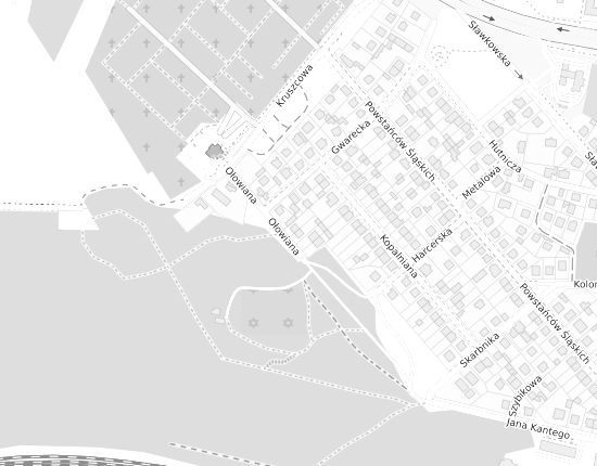 Mapa z adresem organizacji