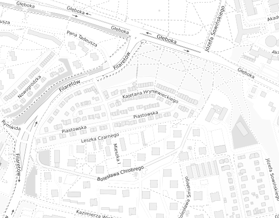 Mapa z adresem organizacji