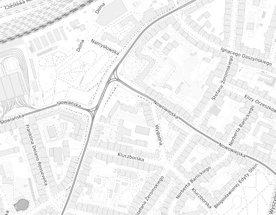 Mapa z adresem organizacji