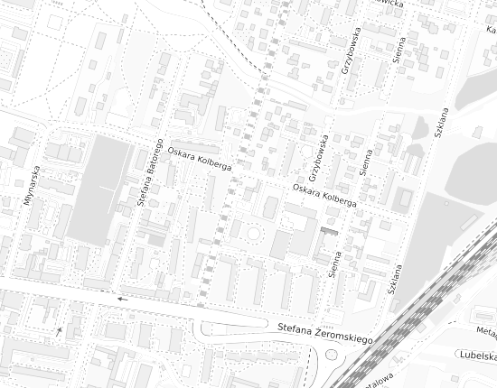 Mapa z adresem organizacji