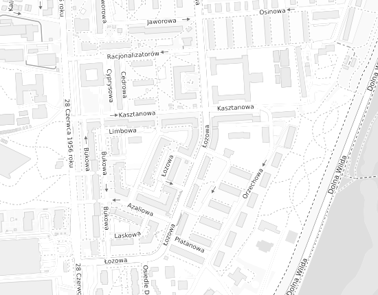 Mapa z adresem organizacji