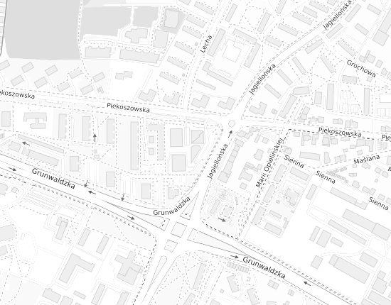 Mapa z adresem organizacji