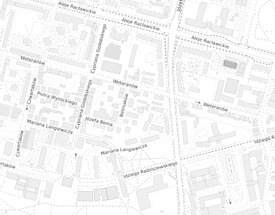 Mapa z adresem organizacji