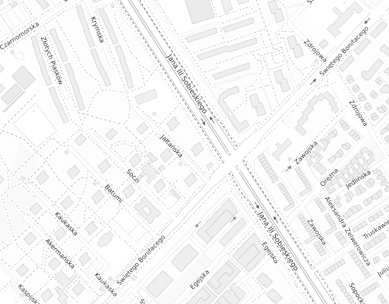 Mapa z adresem organizacji