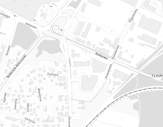Mapa z adresem organizacji