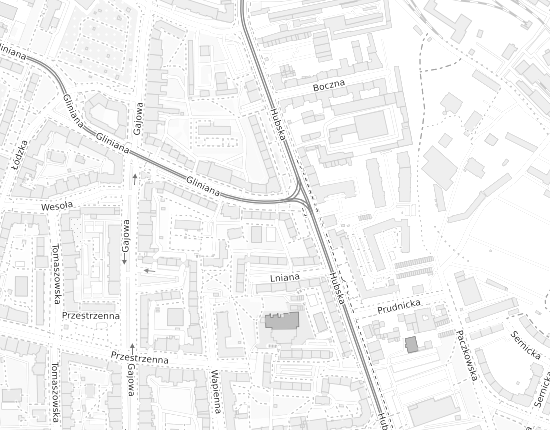 Mapa z adresem organizacji