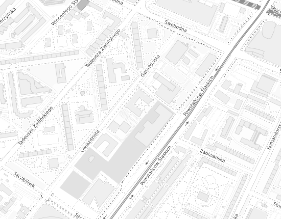Mapa z adresem organizacji