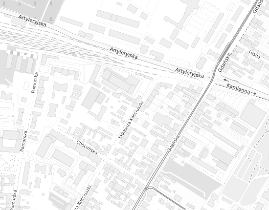 Mapa z adresem organizacji