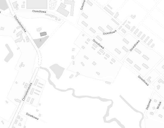 Mapa z adresem organizacji