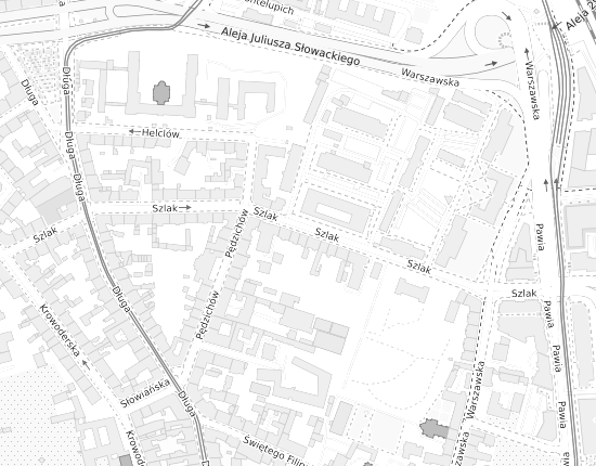 Mapa z adresem organizacji