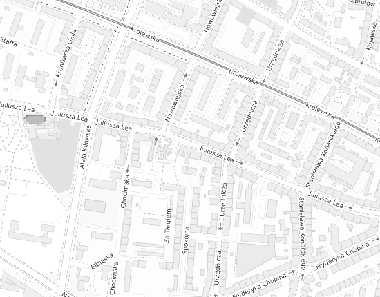 Mapa z adresem organizacji