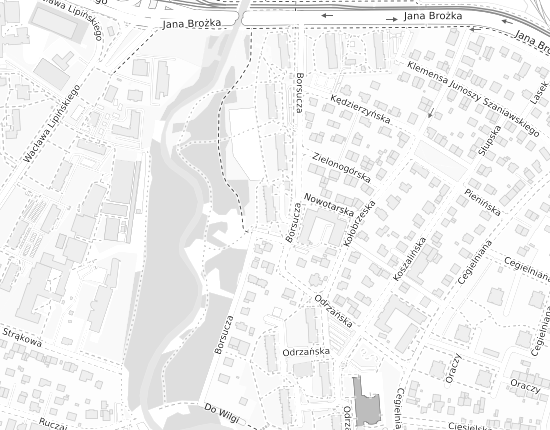 Mapa z adresem organizacji