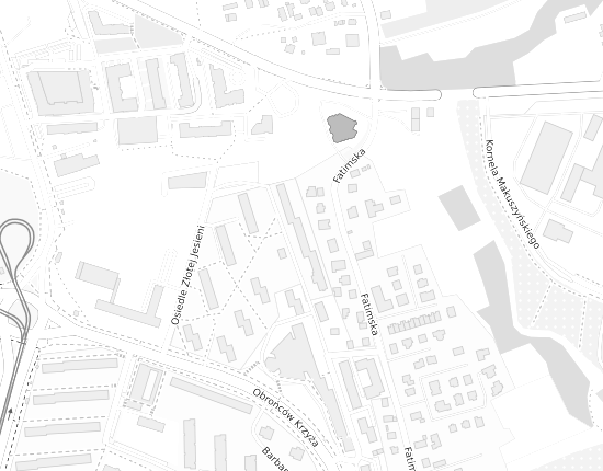 Mapa z adresem organizacji