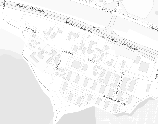 Mapa z adresem organizacji