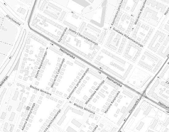 Mapa z adresem organizacji