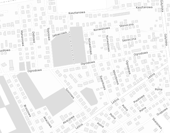 Mapa z adresem organizacji