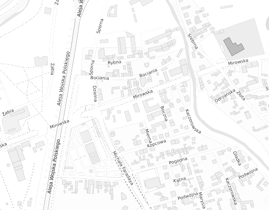 Mapa z adresem organizacji