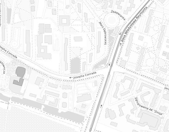 Mapa z adresem organizacji