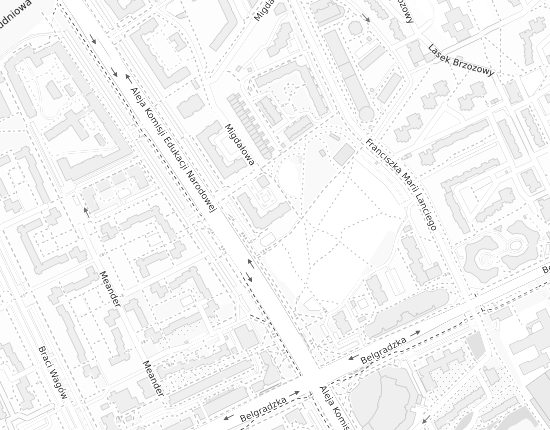 Mapa z adresem organizacji