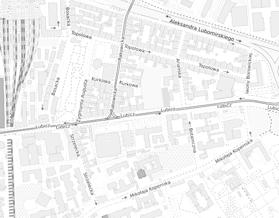 Mapa z adresem organizacji