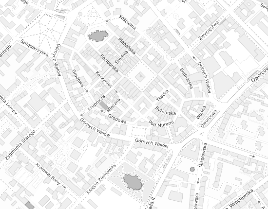 Mapa z adresem organizacji