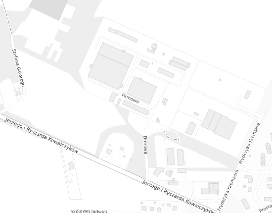 Mapa z adresem organizacji