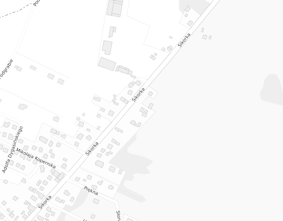 Mapa z adresem organizacji