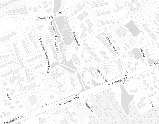 Mapa z adresem organizacji