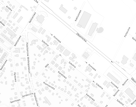 Mapa z adresem organizacji