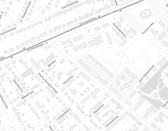 Mapa z adresem organizacji