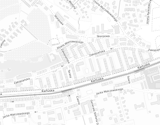 Mapa z adresem organizacji