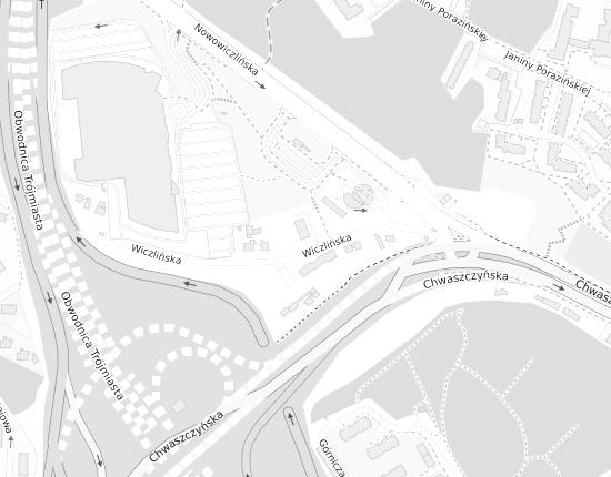 Mapa z adresem organizacji