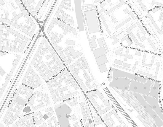 Mapa z adresem organizacji