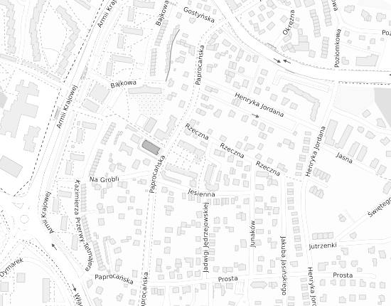 Mapa z adresem organizacji