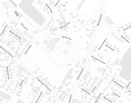 Mapa z adresem organizacji