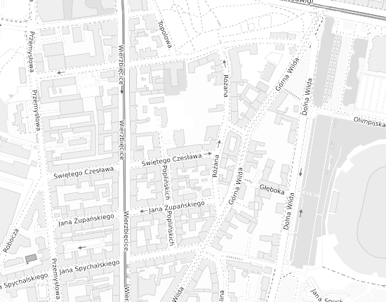 Mapa z adresem organizacji